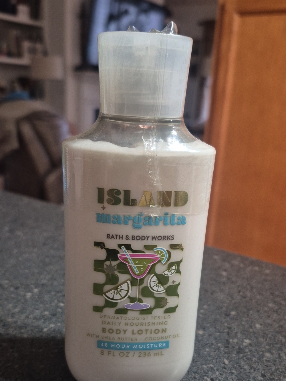 Bath & Body Works Island Margarita Body Lotion - White & Green